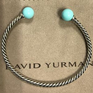 David Yurman Jewelry - David Yurman Solari Bracelet Diamonds & Turquoise David Yurman Jewelry - David Yurman Solari Bracelet Diamonds & Turquoise